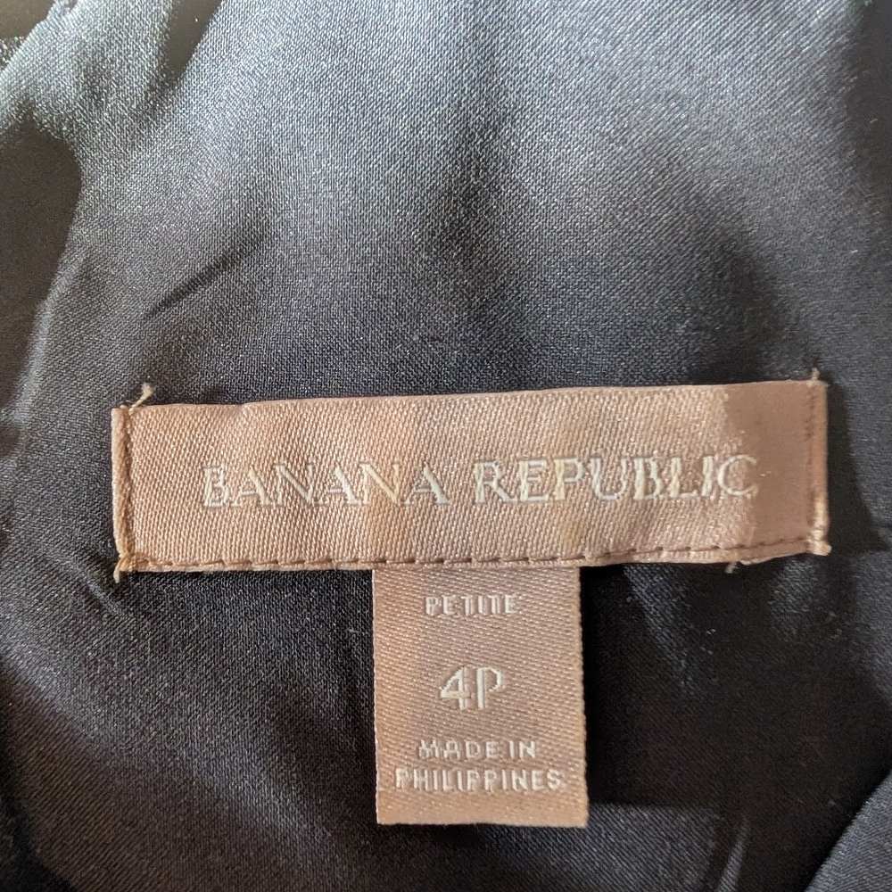 Banana Republic Charcoal Belted Work Dress - Picture 3 of 3